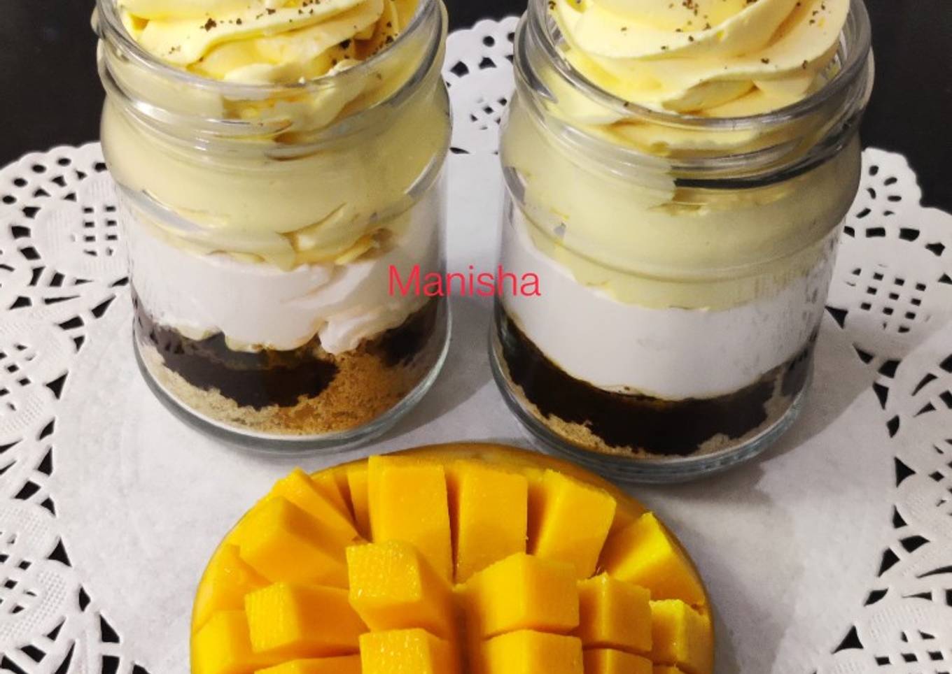 Mango Tiramisu Jar