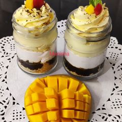 A picture of Mango Tiramisu Jar.