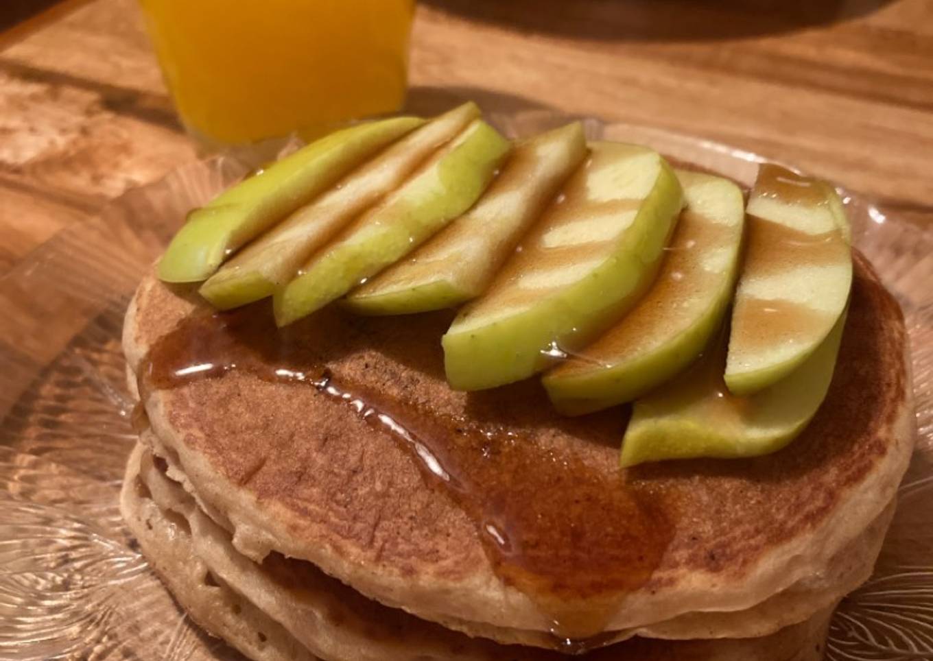 Hot cakes de avena con proteína