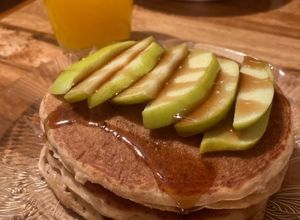Una foto de Hot cakes de avena con proteína