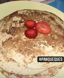 Panqueques de avena y banana