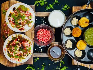 नॉन फ्राइड दही वड़ा चाट (Non fried dahi vada chaat recipe in hindi)