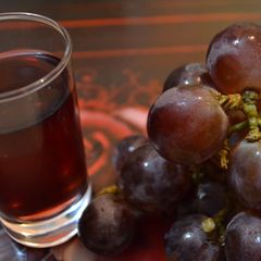 A picture of Homemade Christmas Wine.