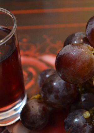 A picture of Homemade Christmas Wine.