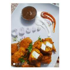 पनीर के पकौड़े (Paneer ke pakode recipe in Hindi)-レシピのメイン写真