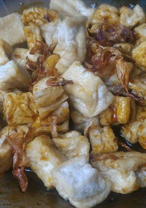 Foto resep Tahu bumbu sederhana