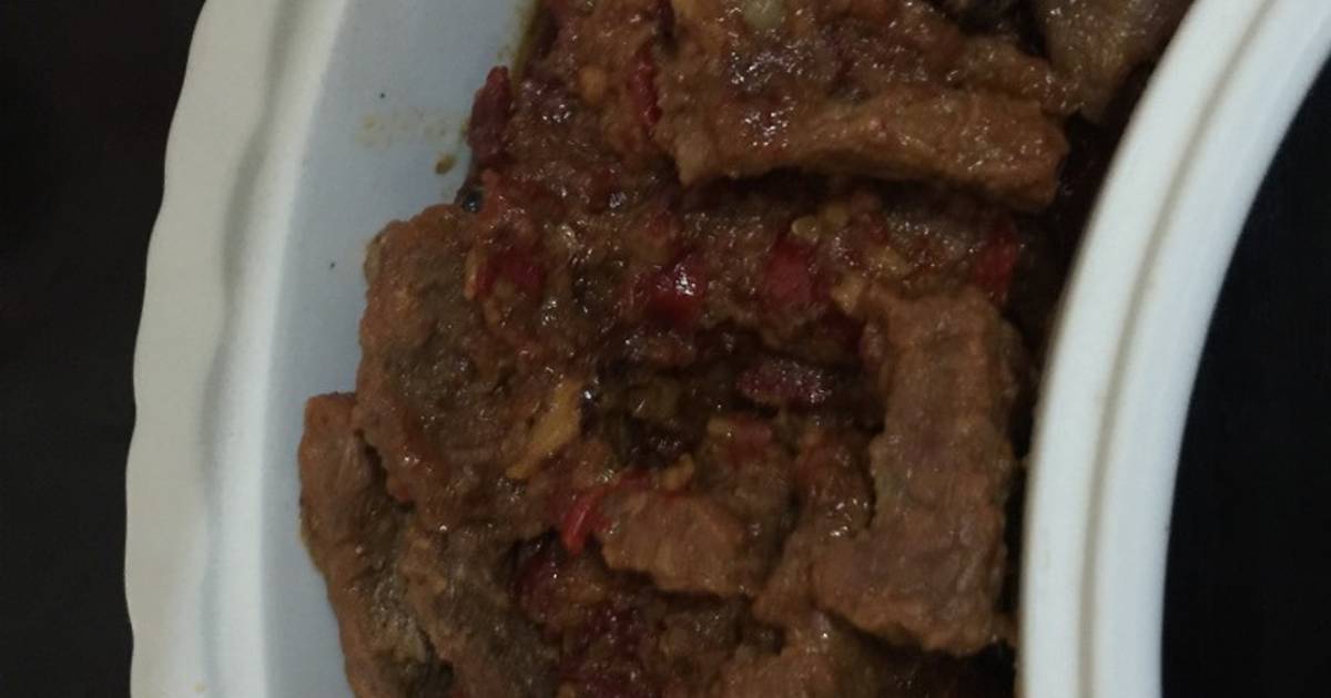 Resep Rendang sunda enak sedunia bikin nangis darah oleh Sabrina Dewi