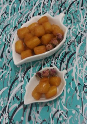 عکسی از دستور بامیه خانگی 😋😋