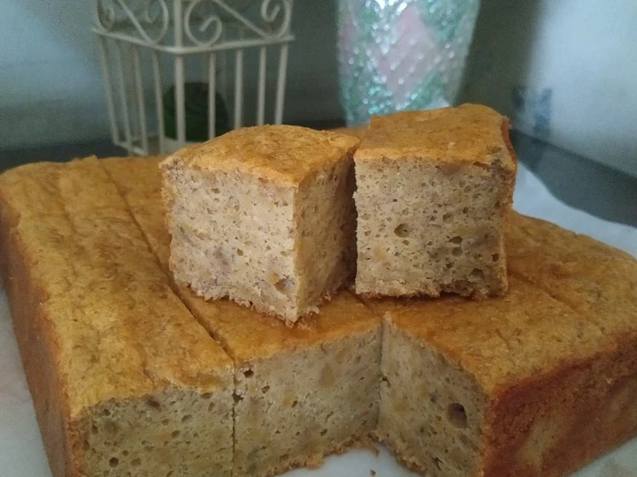 Cara Gampang Menyiapkan Resep Banana cake tepung mocaf (gluten free / casein free) yang Lezat Anti Ribet, Lezat Sekali