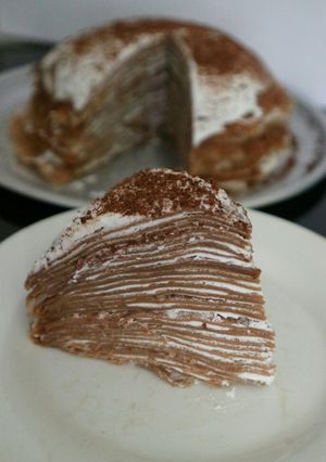 Foto resep Tiramisu Milles Crepes