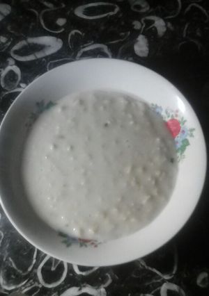 A picture of Cardamom oat porridge#4weekschallenge.