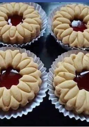 صورة لوصفة صابلي بمربى الفراولة هشيش ورائع منظر وذوق
