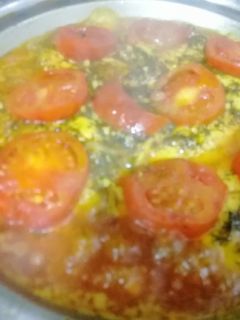 Una foto de Tajín de dorada