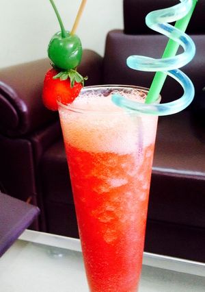 Hình của món Sinh tố Dâu tây.