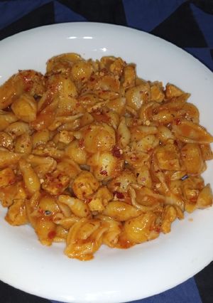 A picture of Red Chilli Pasta.