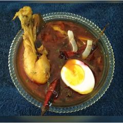 Gavran chicken rassa(dhaba style) A picture of Gavran chicken rassa(dhaba style).