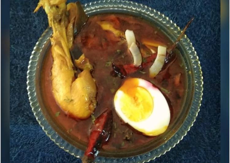 Gavran chicken rassa(dhaba style)