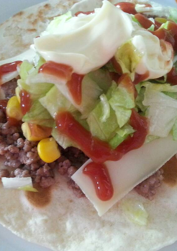 Una foto de Burrito de carne picada
