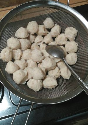 Foto resep Baso ayam 😋😋
