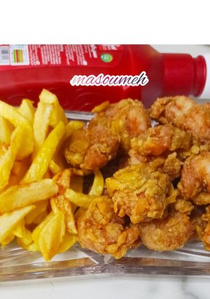 عکسی از دستور میگو سوخاری