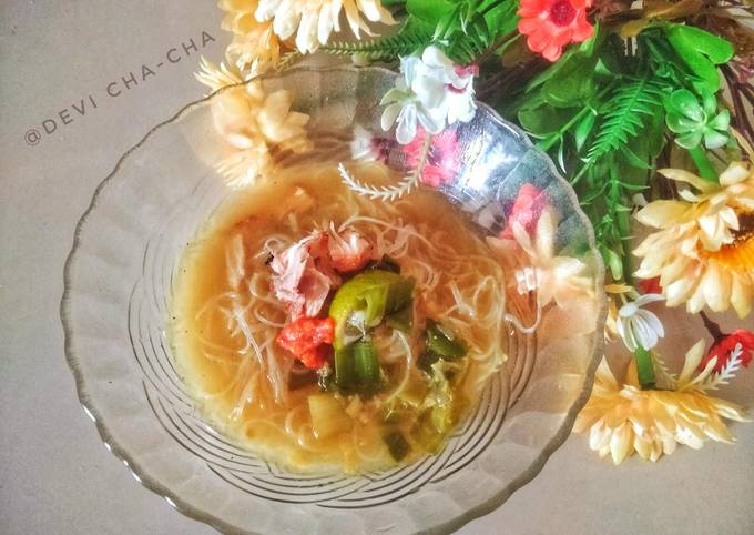 112). Soto Ayam Bihun (Ala Anak Kos) π²π