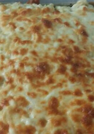 صورة لوصفة معكرونه بشمل