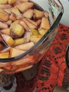 Una foto de Jamaica y manzana espumosa geras