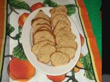 Galletas (tortitas) de avena y manzana