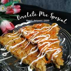 A picture of Omelete mie spesial mudah.