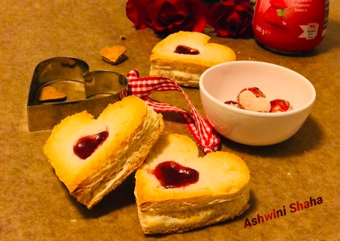 Berry Sweetheart Cookies