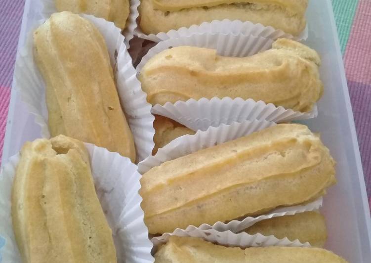 Eclair step by step anti gagal resep praktis