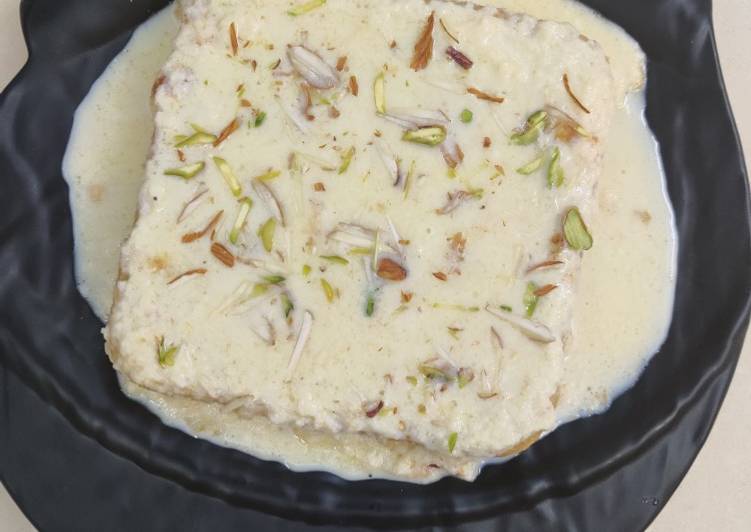 Step-by-Step Guide to Prepare Blends RABDI (malai) CAKE

