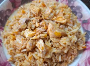 Una foto de Arroz con pollo