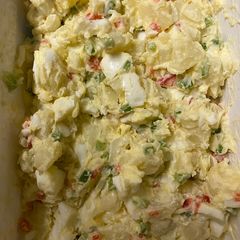 A picture of Thabi’s potatoes salad.