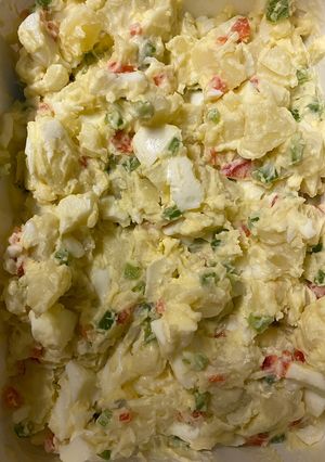 A picture of Thabi’s potatoes salad.
