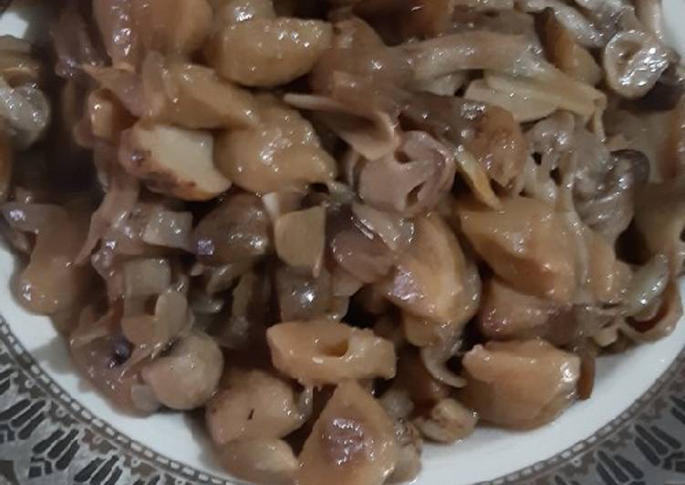 Resep Tumis jamur sawit simple, Bisa Manjain Lidah