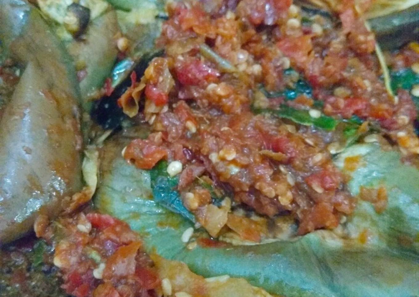 Sambal terong bakar taplon