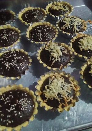 Foto resep Pie brownies (praktek kulit pie tanpa telur)