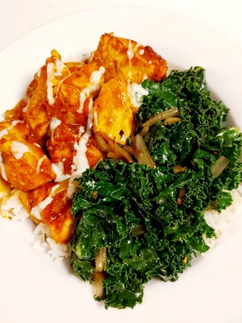 Easy Way Prepare Recipe Butter Chicken With Rice And Kale that is So Delicious, Tasty}