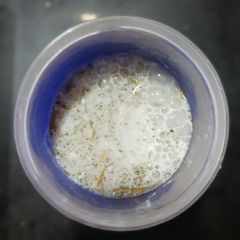 A picture of Lemongrass-Mint Buttermilk soda.