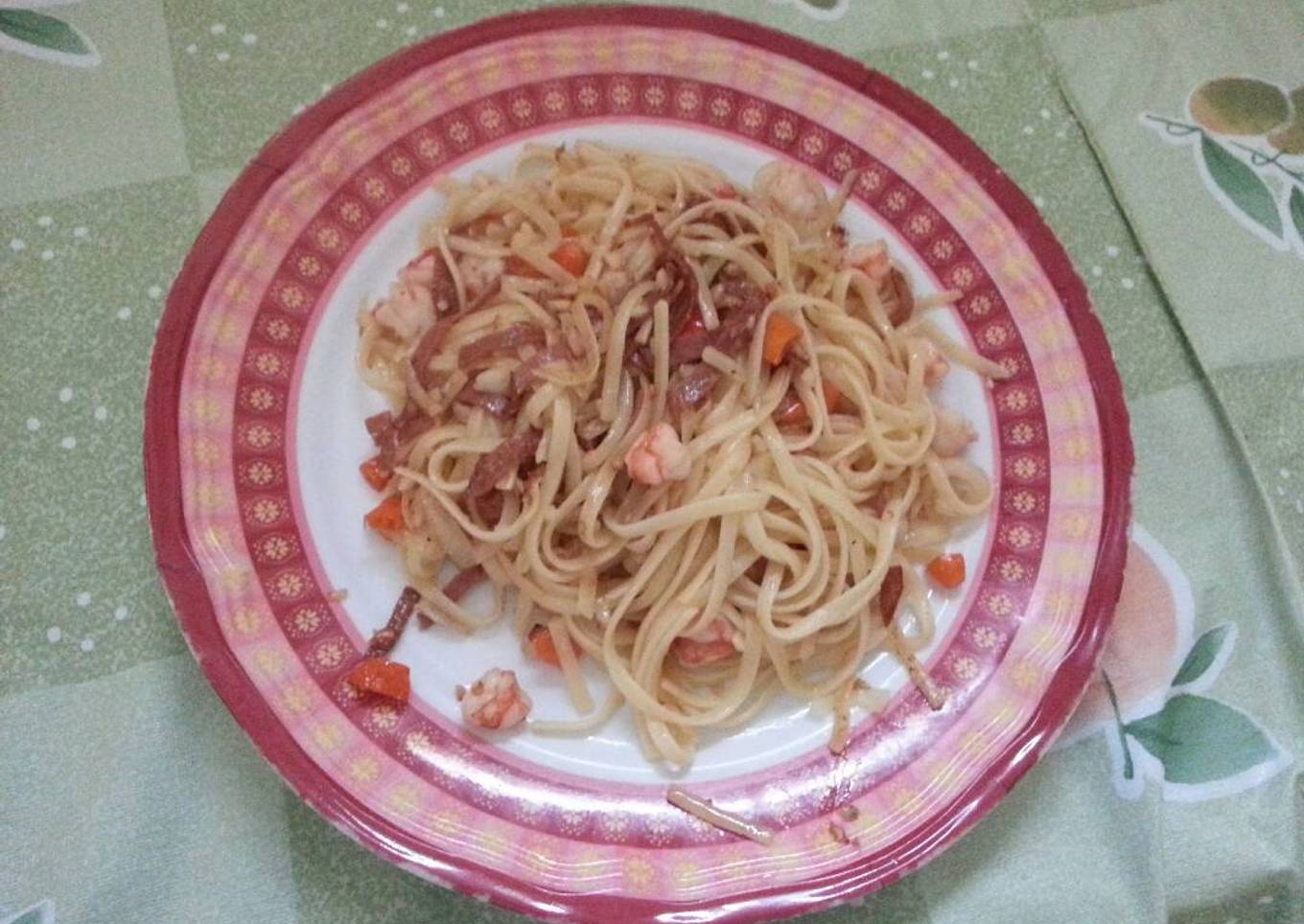 Pasta Aglio Olio Ala Ibun -4-