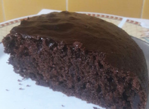 Una foto de Torta de chocolate sin huevo!