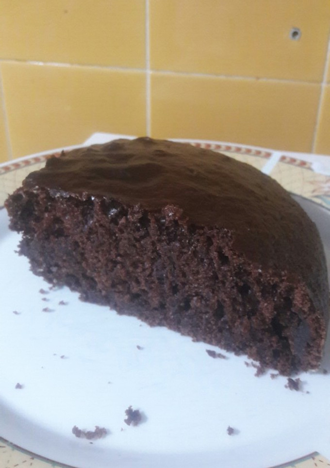 Una foto de Torta de chocolate sin huevo!
