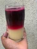 Zobo and pineapple mocktail