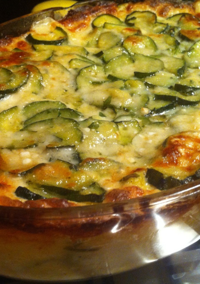 Una foto de Lasagna de Calabacín