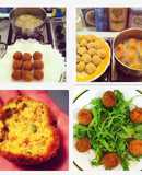 Albondigas con carne de pavo y calabaza