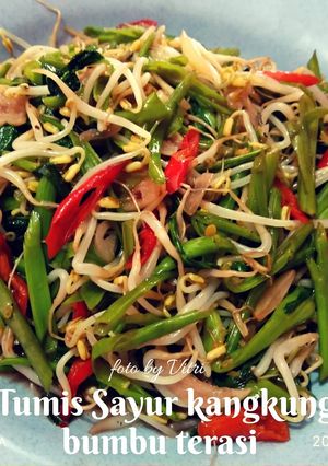 Foto resep Tumis sayur kangkung bumbu terasi