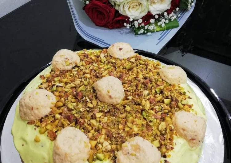 THIS IS IT! Secret Recipes Eggless Rasmalai Cake