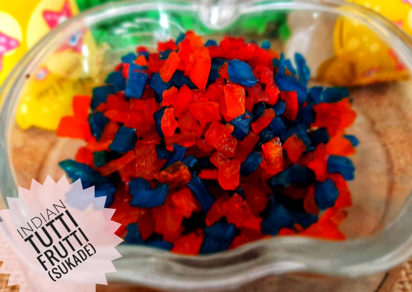 Indian Tutty Frutti (Sukade Pepaya)