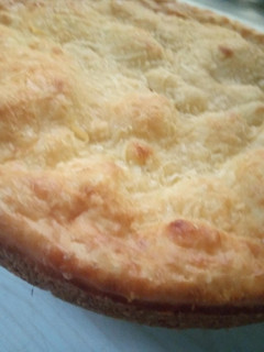 Una foto de Fainá de queso 🧀🧀